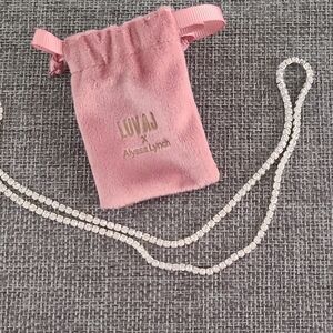 Pink Velvet Jewelry Pouch